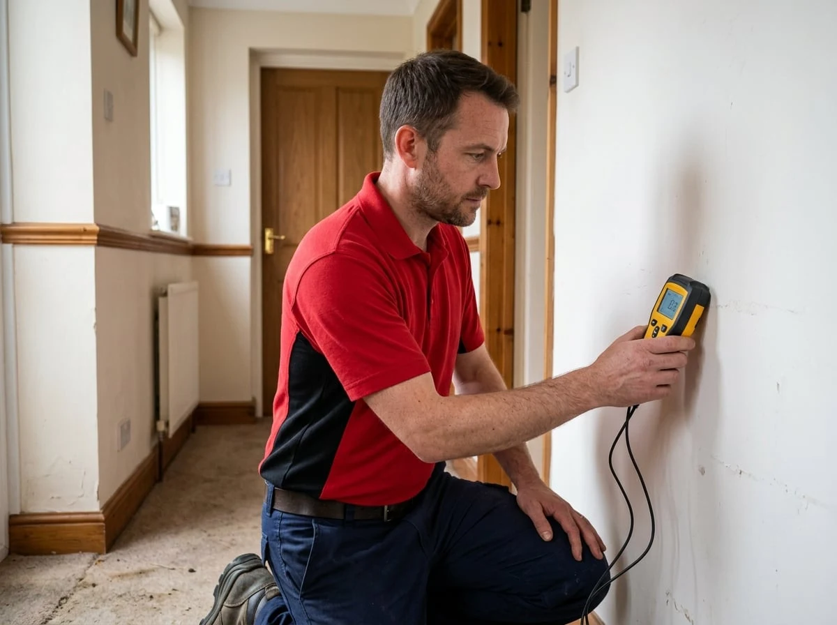 Chelsea Plumbers 247 engineer using leak detection equipment in Chelsea